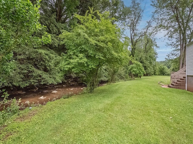 2665 Warrendale Bayne Rd, Marshall, PA 15005 - view of grassy yard with stairs