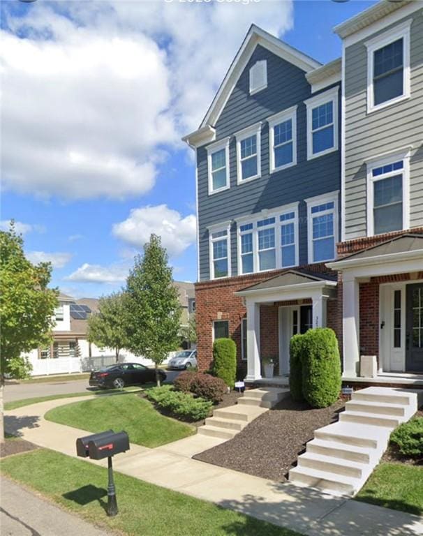 323 Osona Ln, Marshall, PA 16046 - view of front of house with brick siding