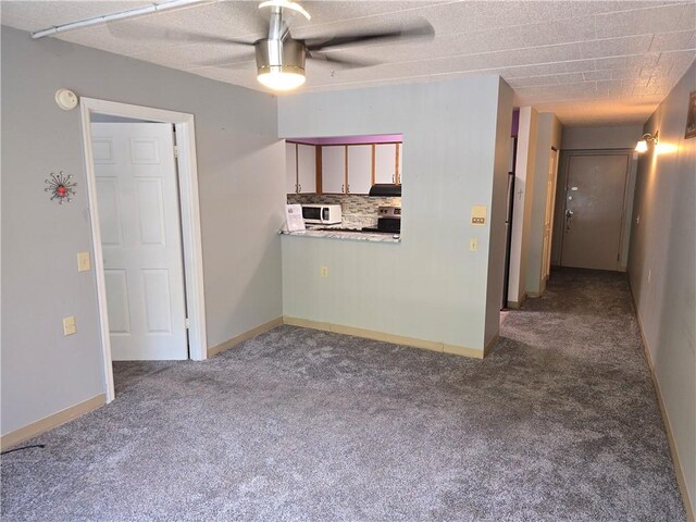 1987 Centurion Dr Unit 202, Forest Hills Boro, PA 15221 - unfurnished living room featuring ceiling fan and carpet
