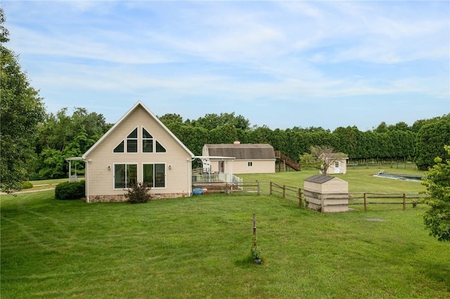 135 Preacher Rd, East Huntingdon, PA 15639 - rear view of house