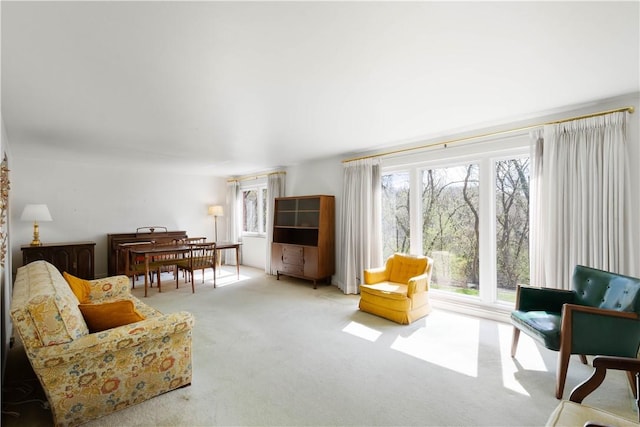 540 Lucia Dr, Wilkins Twp, PA 15221 - carpeted living area featuring plenty of natural light