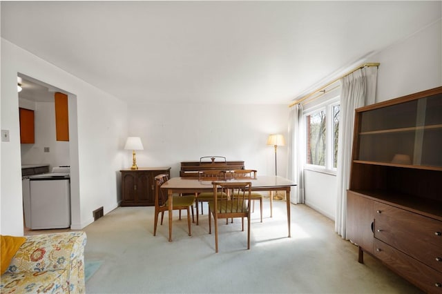 540 Lucia Dr, Wilkins Twp, PA 15221 - dining room with light colored carpet and baseboards