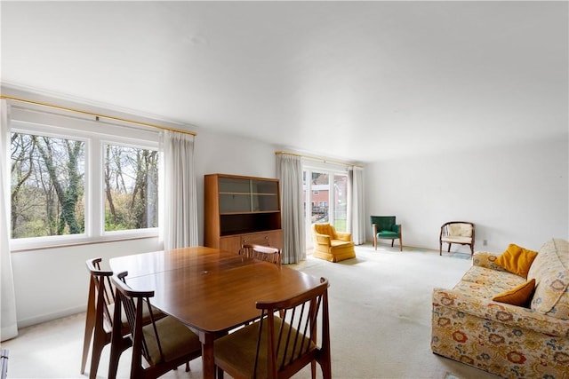 540 Lucia Dr, Wilkins Twp, PA 15221 - dining space with carpet