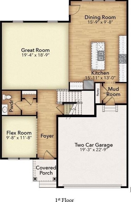 LOT206 Field Stone Dr, South Fayette, PA 15057 - view of room layout
