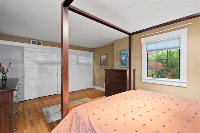 36 Warriors Rd, Green Tree, PA 15205 - bedroom with wood finished floors and two closets