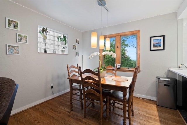 36 Warriors Rd, Green Tree, PA 15205 - dining area featuring plenty of natural light and wood finished floors