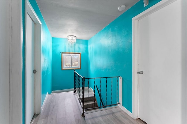 624 S Darby Rd, Hermitage, PA 16148 - staircase featuring wood finished floors and baseboards