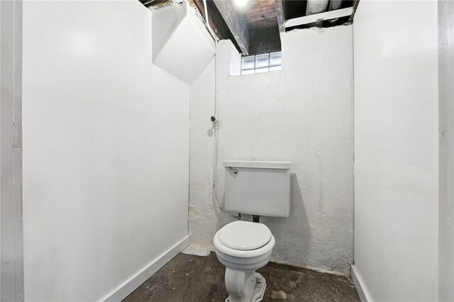 2740 Shelly St, South Side, PA 15203 - bathroom with concrete floors and toilet