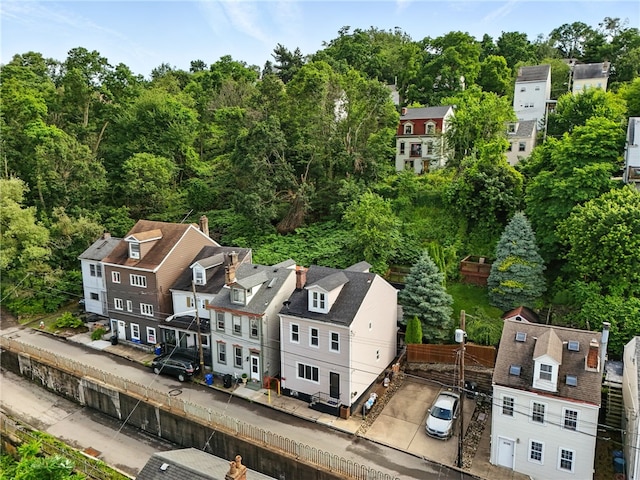 2740 Shelly St, South Side, PA 15203 - bird's eye view