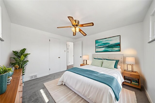520 Judith Dr, Baldwin Boro, PA 15236 - bedroom with carpet and a ceiling fan