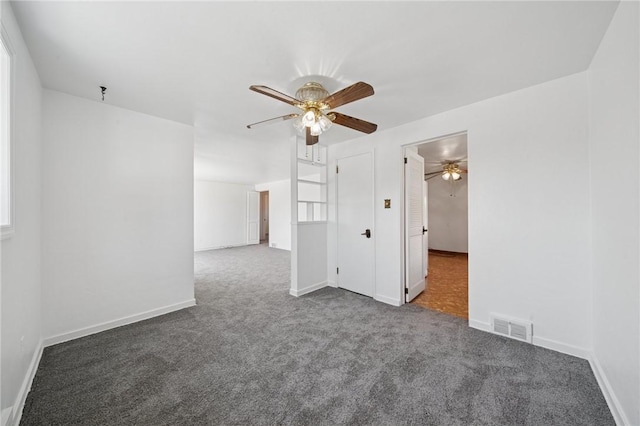 520 Judith Dr, Baldwin Boro, PA 15236 - carpeted spare room featuring a ceiling fan and baseboards