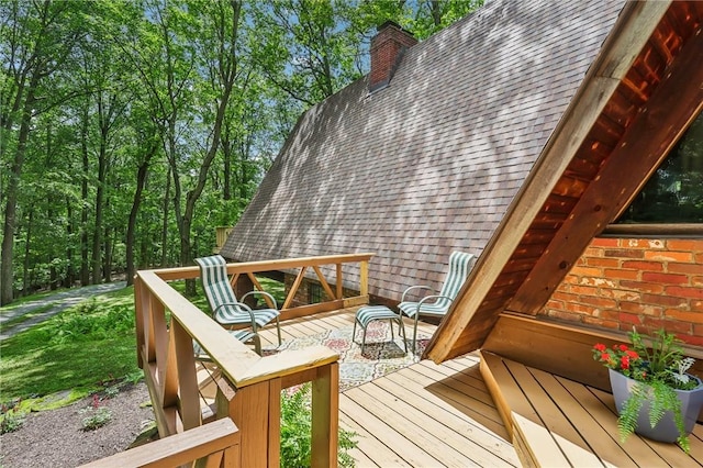 890 Pearce Mill Rd, Pine Twp Nal, PA 15090 - view of deck