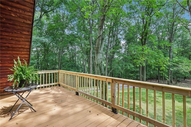 890 Pearce Mill Rd, Pine Twp Nal, PA 15090 - wooden deck with a yard