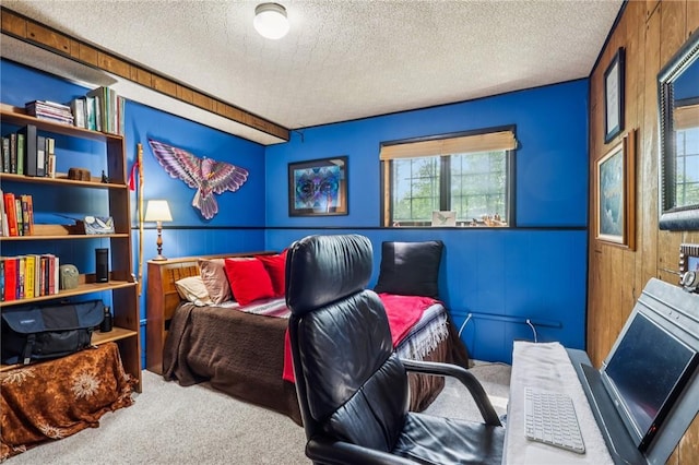 890 Pearce Mill Rd, Pine Twp Nal, PA 15090 - carpeted office space with healthy amount of natural light and a textured ceiling