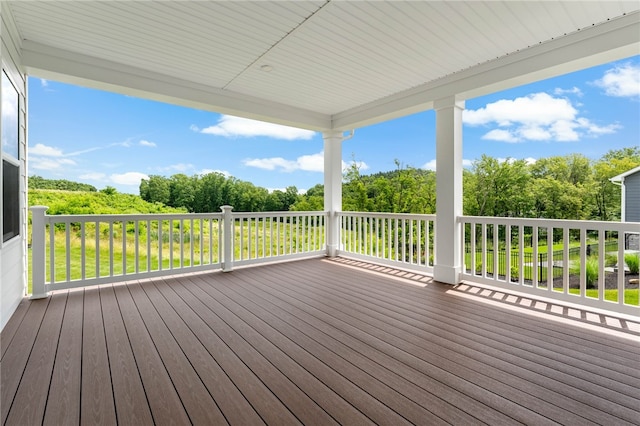 107 Abigail Dr, Adams Twp, PA 16046 - wooden terrace featuring view of scattered trees
