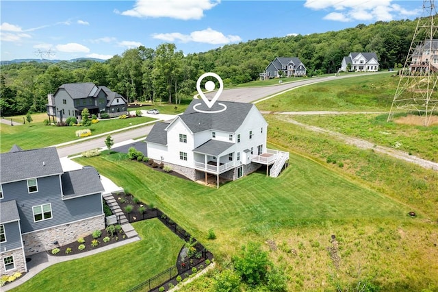 107 Abigail Dr, Adams Twp, PA 16046 - view from above of property