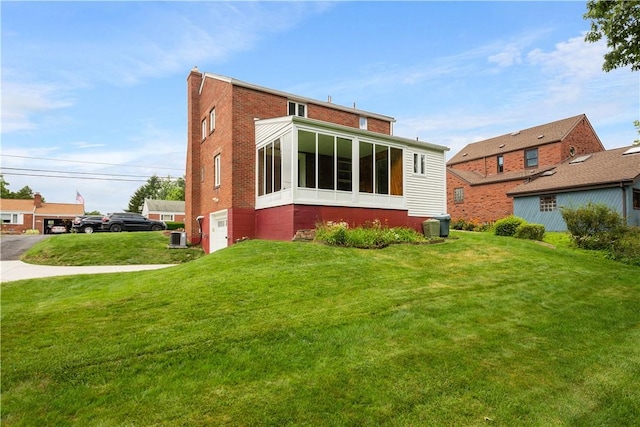 138 Link Ave, Ross Twp, PA 15237 - view of home's exterior featuring brick siding and a yard