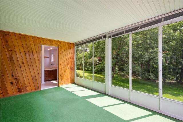 138 Link Ave, Ross Twp, PA 15237 - view of unfurnished sunroom
