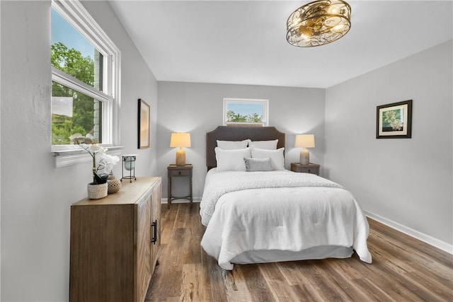746 Agnew Rd, Baldwin Boro, PA 15227 - bedroom with dark wood-style floors