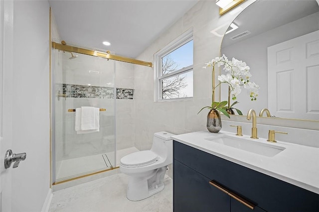 1171 Arrowood Dr, Mt Lebanon, PA 15243 - full bath with vanity and a stall shower