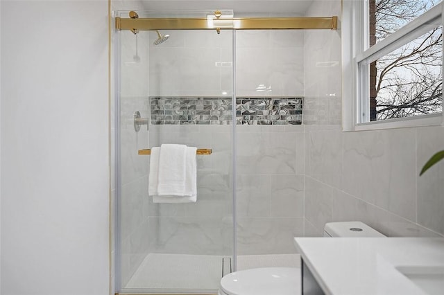 1171 Arrowood Dr, Mt Lebanon, PA 15243 - full bathroom featuring a shower stall and vanity