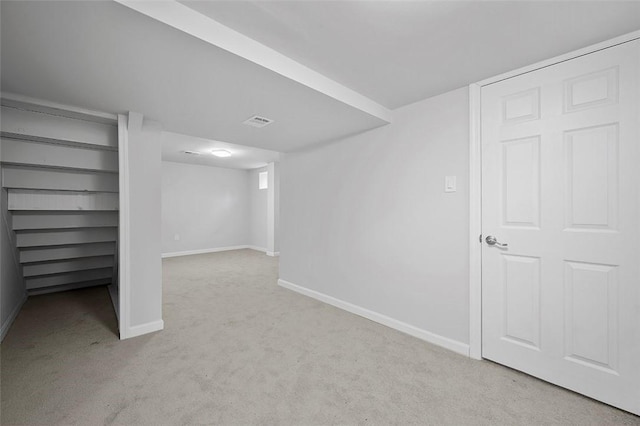 1171 Arrowood Dr, Mt Lebanon, PA 15243 - finished basement with carpet and baseboards