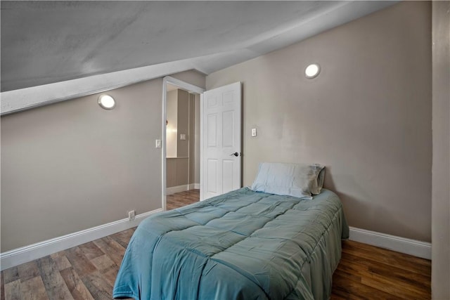 3103 Shadeland Ave, Brighton Heights, PA 15212 - bedroom with wood finished floors and vaulted ceiling