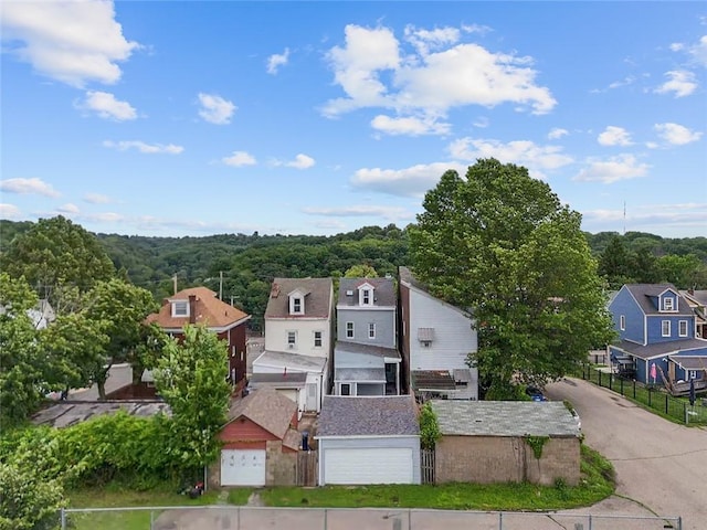 3103 Shadeland Ave, Brighton Heights, PA 15212 - aerial view of residential area featuring a forest