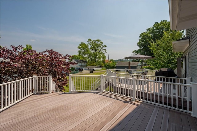 445/447 Georgetown Rd, Cecil, PA 15055 - view of wooden deck