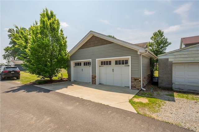 445/447 Georgetown Rd, Cecil, PA 15055 - view of detached garage