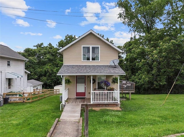 237 Prichard Ave, Centerville, PA 15358 - view of front of home featuring a porch
