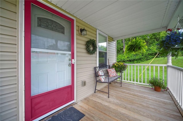 237 Prichard Ave, Centerville, PA 15358 - wooden porch with a yard