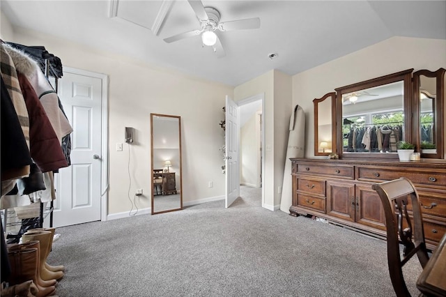 237 Prichard Ave, Centerville, PA 15358 - carpeted office space with a ceiling fan and baseboards