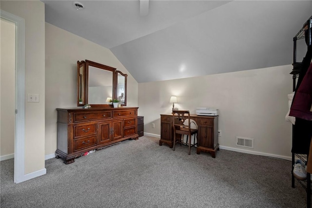 237 Prichard Ave, Centerville, PA 15358 - carpeted office with lofted ceiling and baseboards