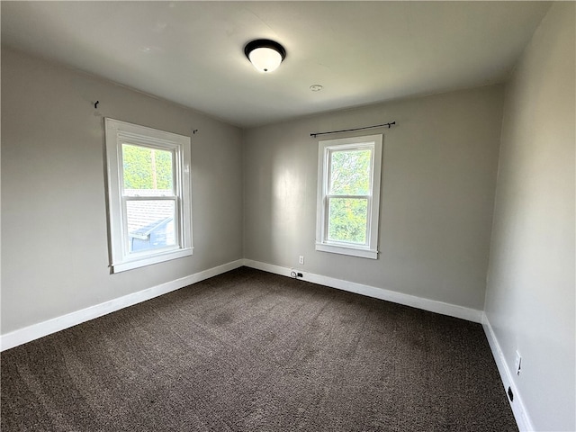 648 Jack St, City Of Greensburg, PA 15601 - unfurnished room with healthy amount of natural light and dark colored carpet
