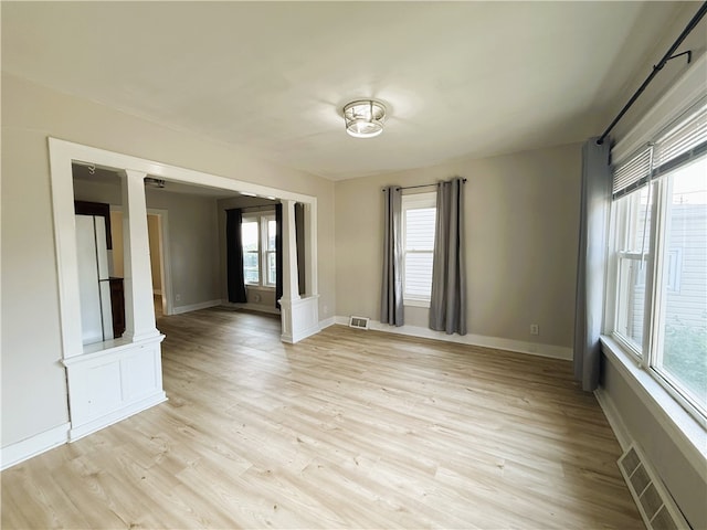 648 Jack St, City Of Greensburg, PA 15601 - unfurnished room with plenty of natural light and light wood-style floors