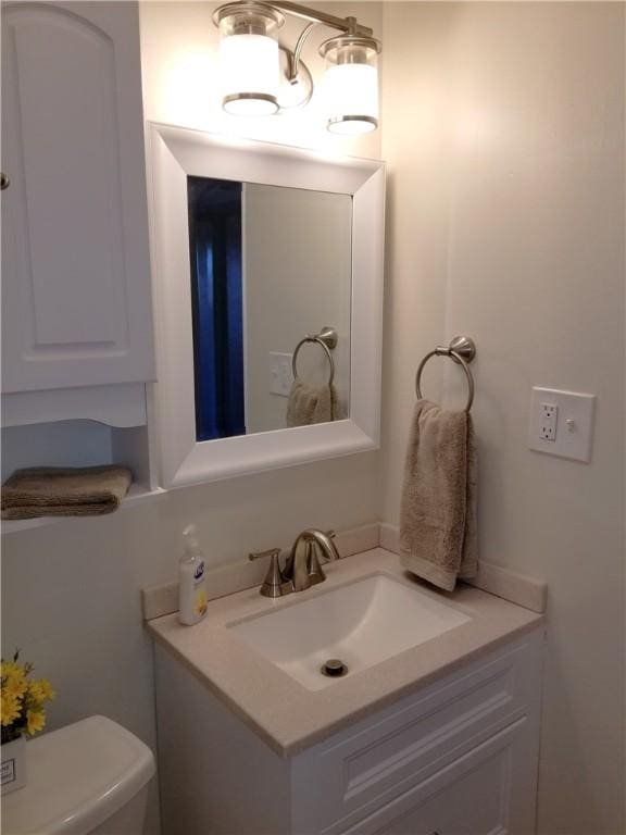 2807 Middle Rd, Hampton, PA 15116 - half bath with vanity and toilet