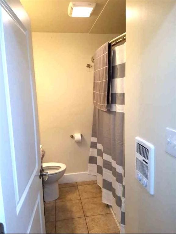 2807 Middle Rd, Hampton, PA 15116 - bathroom with a shower with shower curtain and tile patterned flooring