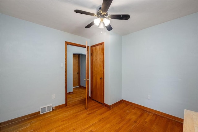 1833 Allison Ave, Mccandless, PA 15101 - spare room featuring light wood finished floors and a ceiling fan