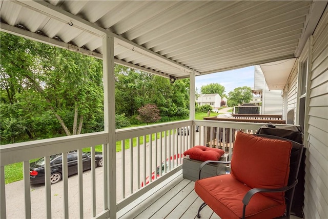 3118 Ridge Rd, South Park, PA 15129 - view of deck