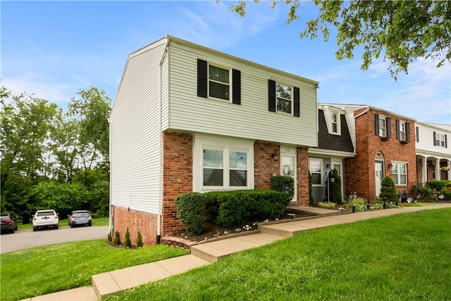 3118 Ridge Rd, South Park, PA 15129 - townhome / multi-family property featuring brick siding and a front yard