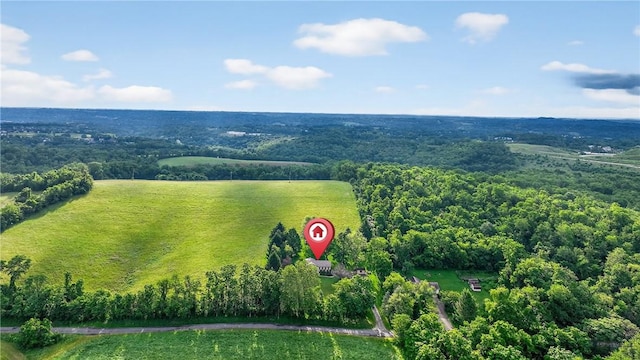 228 Bowman Rd, South Fayette, PA 15017 - aerial view of sparsely populated area