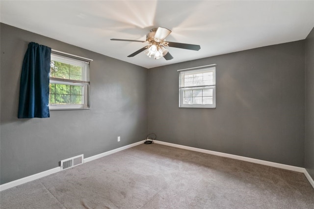 200 Anderson Pl, Shaler, PA 15116 - carpeted spare room featuring healthy amount of natural light and ceiling fan