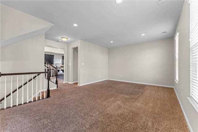 2804 Pointe View Dr, Adams Twp, PA 16046 - spare room with carpet floors and recessed lighting