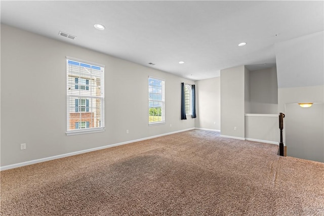 2804 Pointe View Dr, Adams Twp, PA 16046 - carpeted empty room with baseboards and recessed lighting