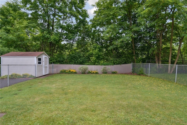 1286 Grouse Dr, Pittsburgh, PA 15243 - fenced backyard with a storage unit