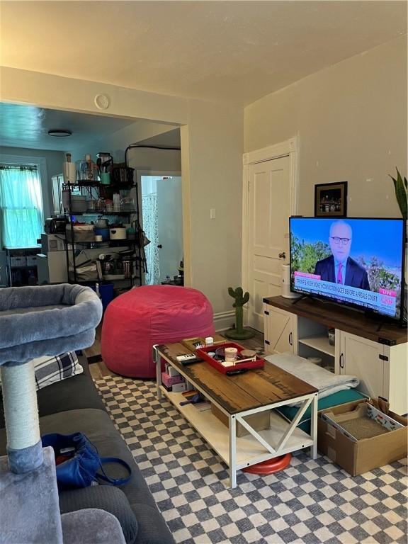38 Rostock St, Spring Hill, PA 15212 - living area with tile patterned floors
