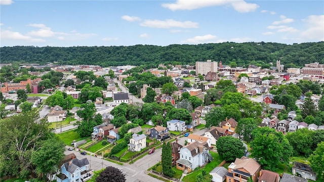 1201 3rd Ave, Beaver Falls, PA 15010 - aerial view of property and surrounding area with nearby suburban area