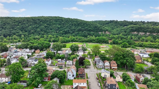 1201 3rd Ave, Beaver Falls, PA 15010 - aerial perspective of suburban area featuring a forest