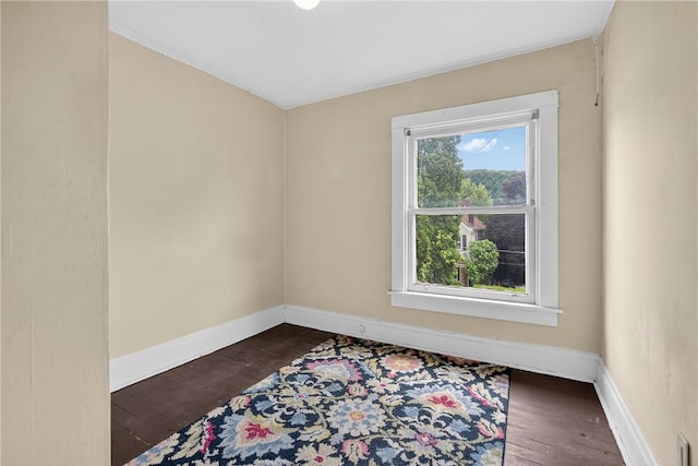 1201 3rd Ave, Beaver Falls, PA 15010 - unfurnished room featuring dark wood-style flooring